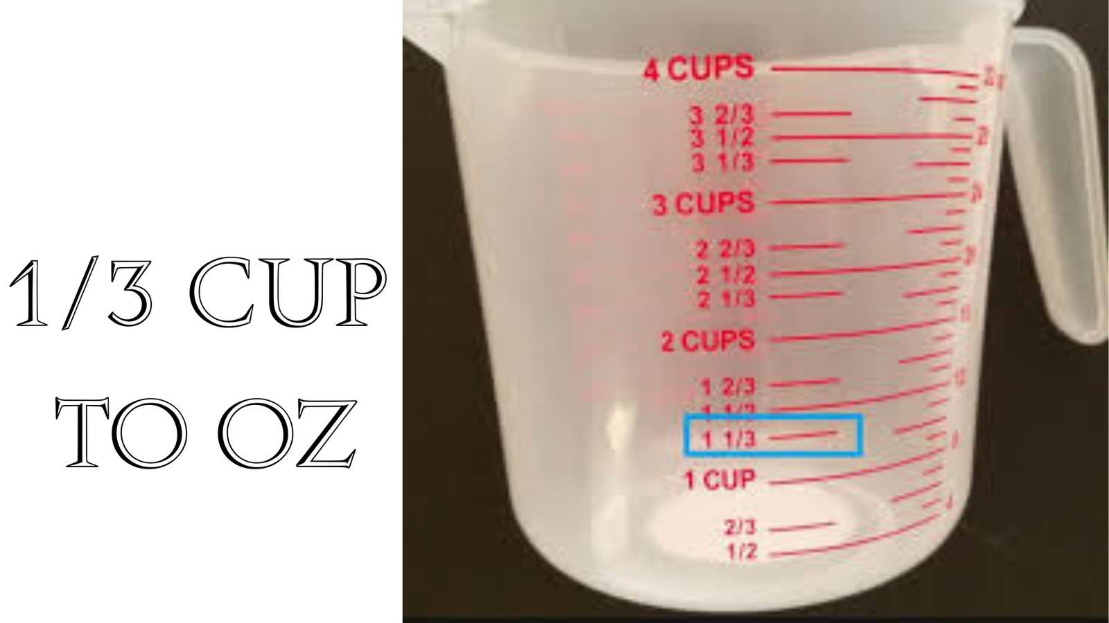 13 cup to oz