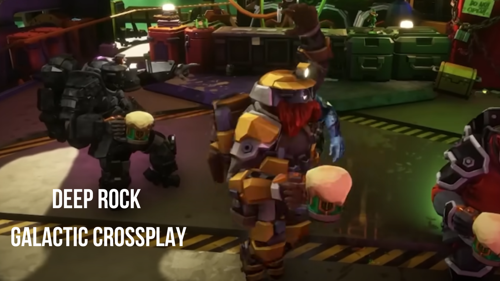 deep rock galactic crossplay